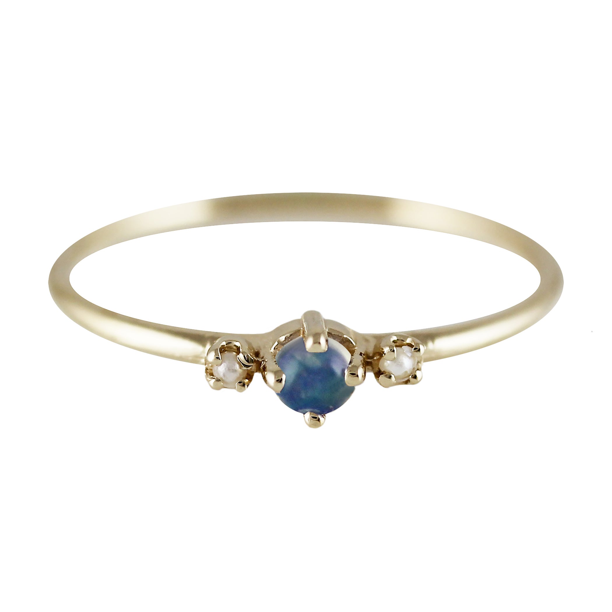 THEA OPAL WITH PEARLS RING