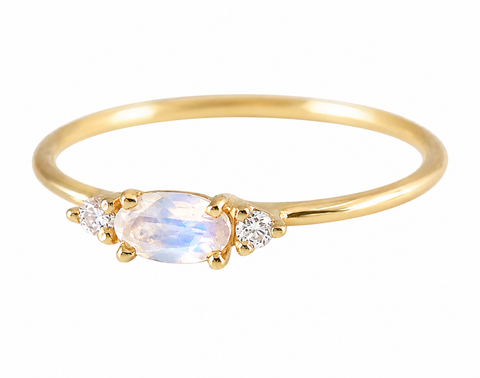 14K TINY OPEN HEART NECKLACE