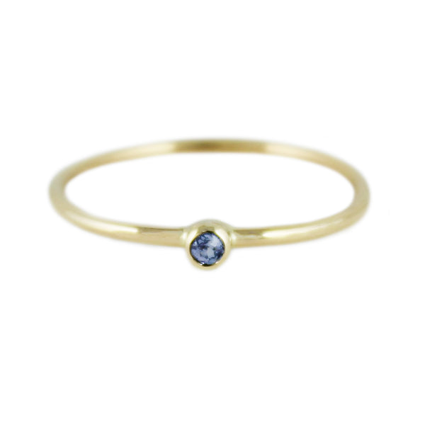 14K SINGLE TANZANITE