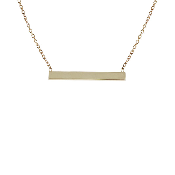 1" BAR NECKLACE