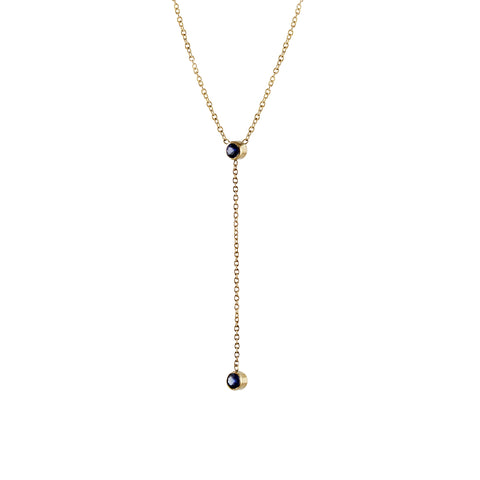 6 PINK SAPPHIRES AND DIAMONDS BAR NECKLACE