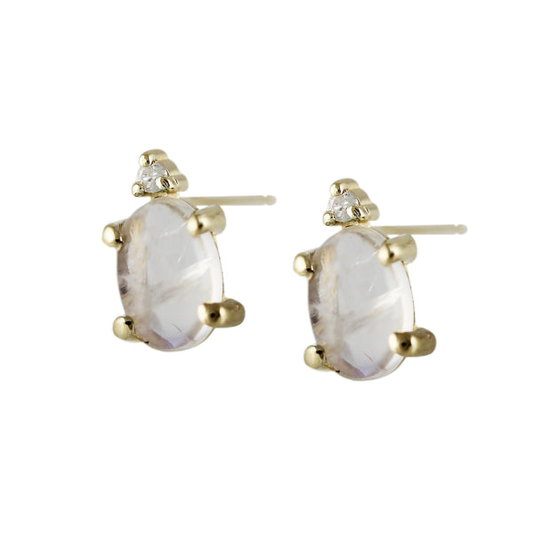 AUSTIN MOONSTONE STUDS
