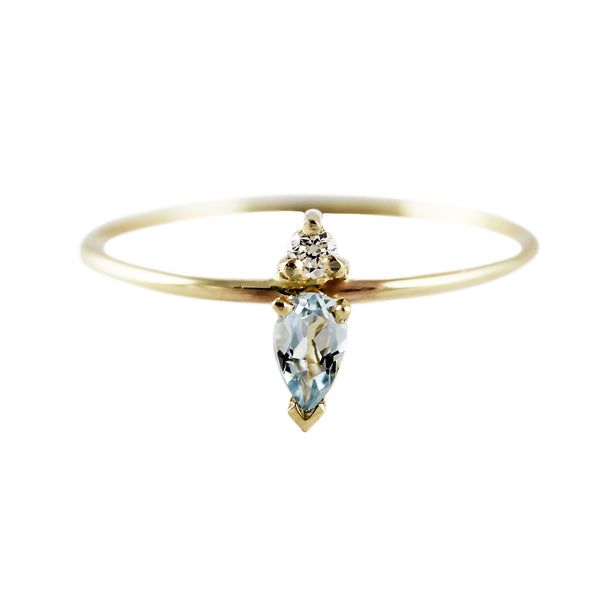 EMILIA AQUA RING