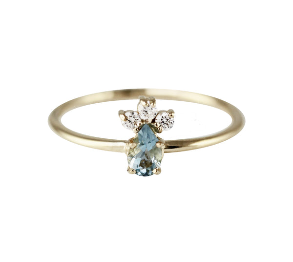 GRACE AQUAMARINE RING