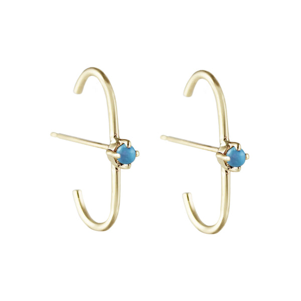 KITTA TURQUOISE STUDS
