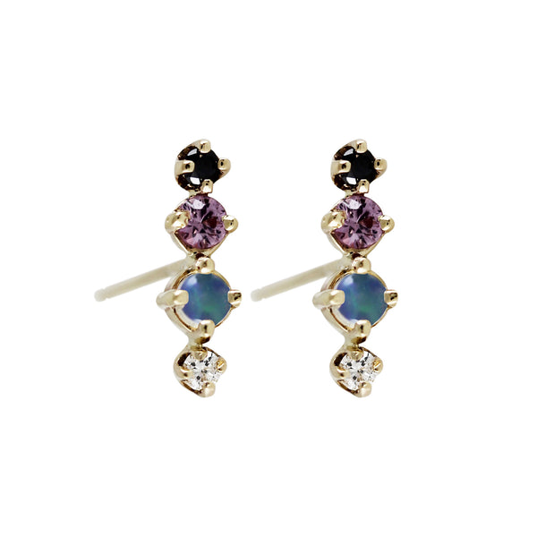LEAH OPAL STUDS