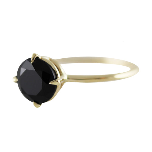 RONDE ONYX RING