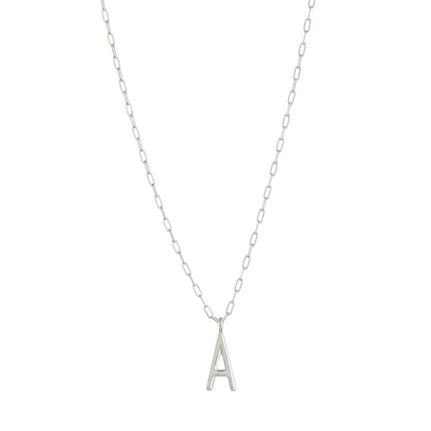 INITIALE WITH DIAMOND NECKLACE