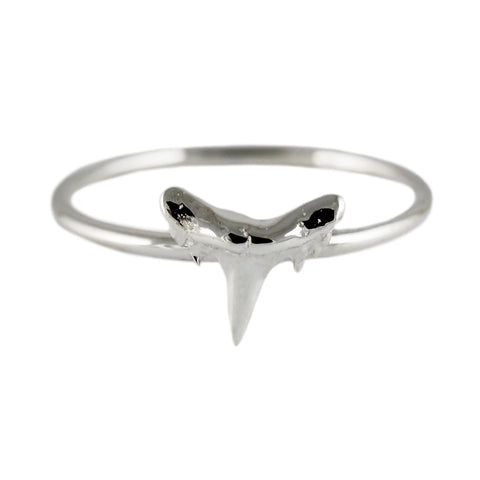 SILVER INITIAL RING