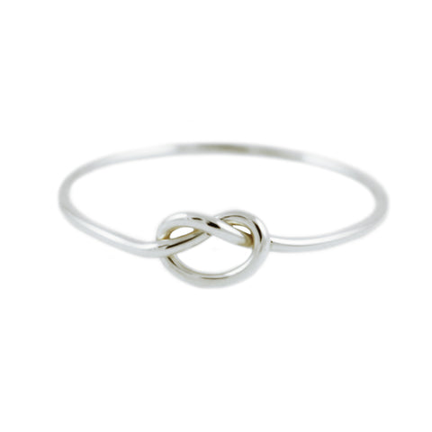 ROPE SILVER RING