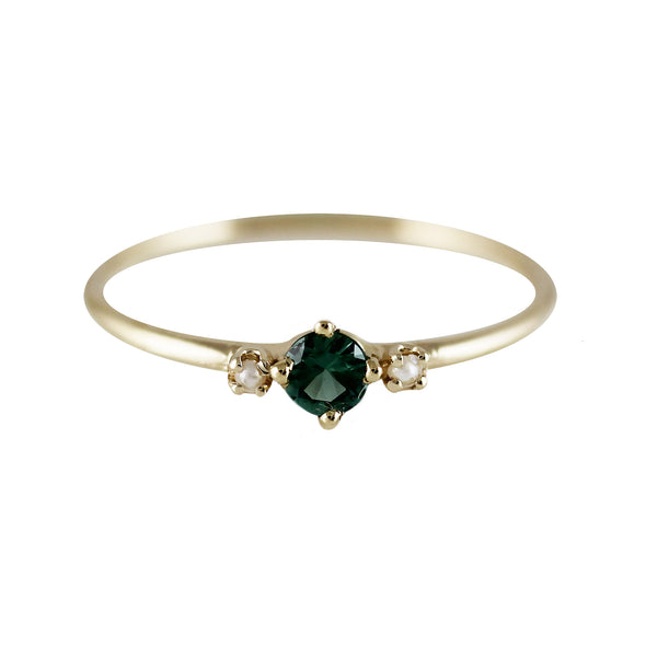 THEA TEAL TOURMALINE RING